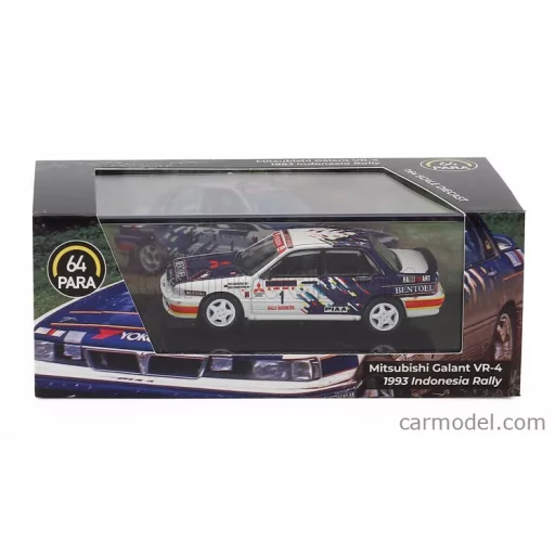 PARAGON MODELS MITSUBISHI GALANT VR-4 N 1 RALLY INDONESIA RHD 1993 ROSS DUNKERTON - FRED GOCENTAS