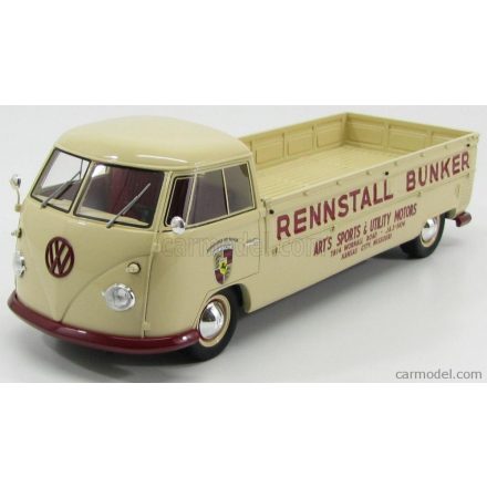 Premium ClassiXXs VOLKSWAGEN T1 PICK-UP TRANSPORTER PORSCHE 550 PLATFORM TRAILER 1962