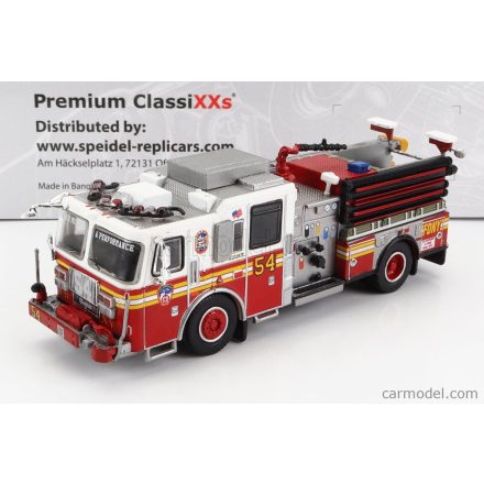 PREMIUM CLASSIXXS SEAGRAVE MARAUDER II TANKER TRUCK 54 FIRE ENGINE F.D.N.Y. NEW YORK MANHATTAN THEATER DISTRICT 1989