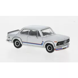 Premium ClassiXXs BMW 2002 Turbo, silver/Decorated, 1973