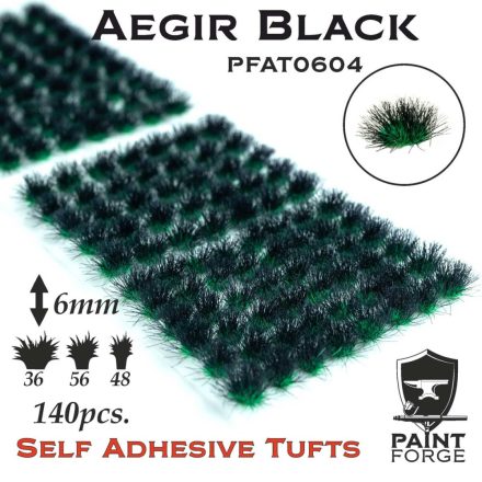 Paint Forge Aegir Black Alien Tufts 6mm