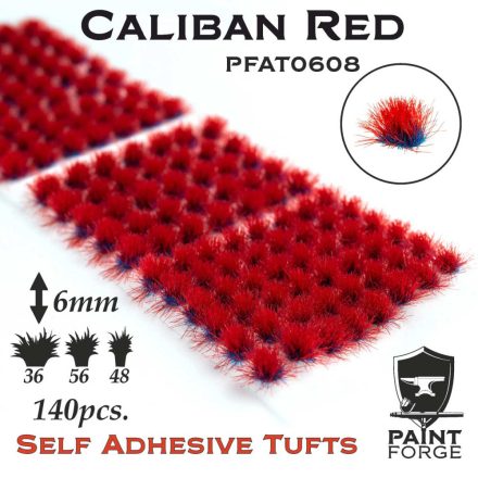 Paint Forge Caliban Red Alien Tufts 6mm