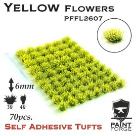 Paint Forge Yellow Flowers 6mm