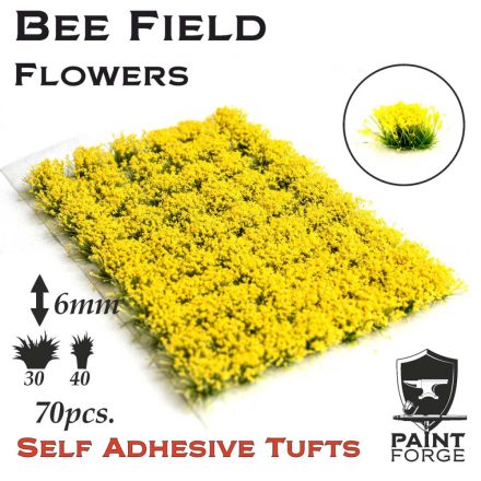 Paint Forge Bee Field Flowers 6mm