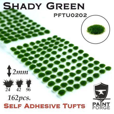 Paint Forge Shady Green Grass Tufts 2mm