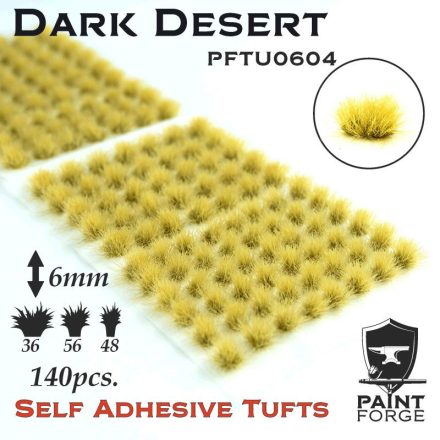 Paint Forge Dark Desert Grass Tufts 6mm