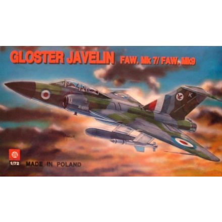 Plastyk Gloster Javelin FAW. Mk7/FAW. Mk9 makett