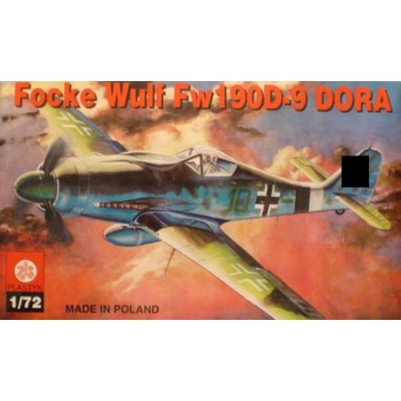 Plastyk Focke Wulf Fw 190 D-9 Dora makett
