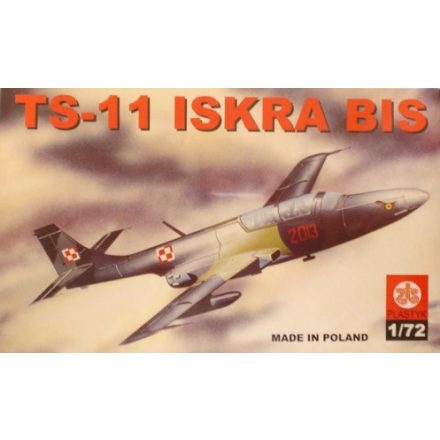 Plastyk Training Jet PZL TS-11 Iskra BIS makett