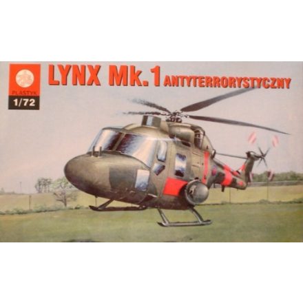 Plastyk Westland LYNX Mk.1 (Antiteroristic Helicopter with video camera) makett