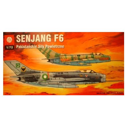 Plastyk Jet Fighter Senjang F6 makett