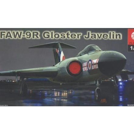 Plastyk FAW-9R Gloster Javelin makett
