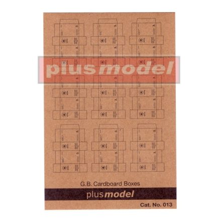 Plus Model G.B.Cardboard Boxes