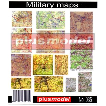 Plus Model Military maps