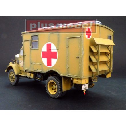 Plus Model Opel Blitz 4x4 ambulance conversion set (Italeri)