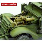 Plus Model U.S. Troop Carrier Halftrack – engine set