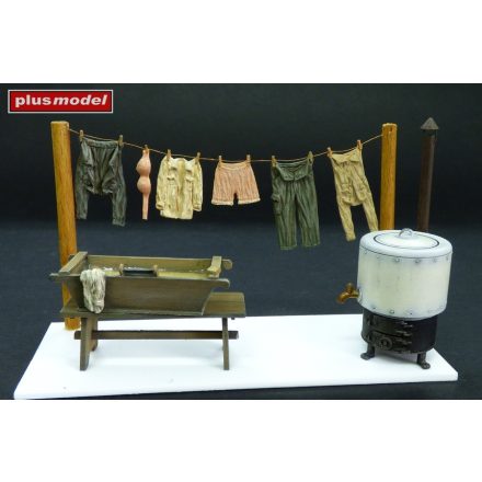 Plus Model Field Laundry