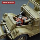 Plus Model M3 Scout Car - engine set (Zvezda)