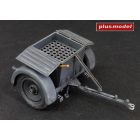 Plus Model Ammunition trolley Sd.Anh.32 for Sd.Kfz 252 makett