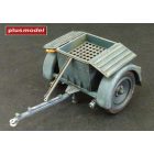 Plus Model Ammunition trolley Sd.Anh.32 for Sd.Kfz 252 makett