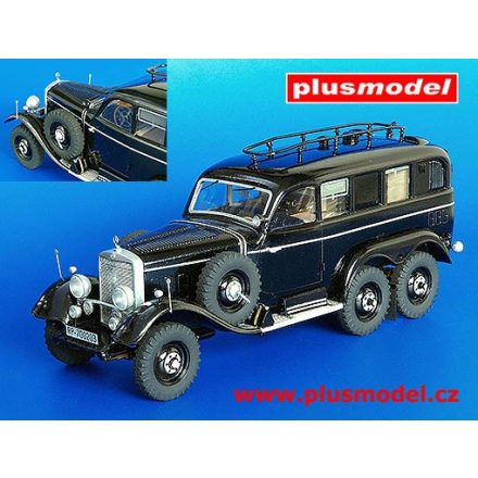 Plus Model Mercedes G4 Radio Car makett
