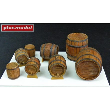 Plus Model Wooden barrels