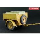 Plus Model German trailer Sd.AH.53 makett