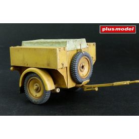 Plus Model German trailer Sd.AH.53 makett
