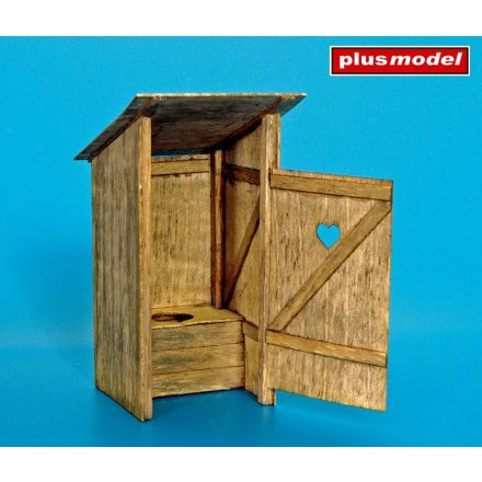 Plus Model Wooden toilet makett