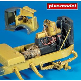   Plus Model Engine-compartment detail set Opel Blitz (Italeri)