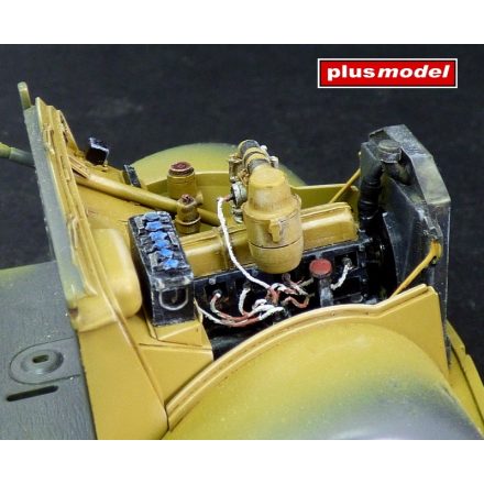 Plus Model Engine-compartment detail set Opel Blitz (Tamiya)