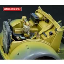 Plus Model Engine-compartment detail set Opel Blitz (Tamiya)