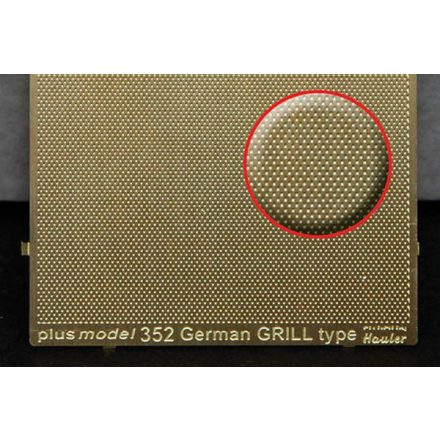 Plus Model Engraved plate - German Early