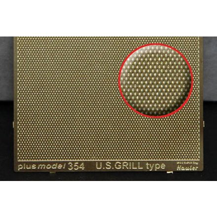 Plus Model Engraved plate - U.S. Grill