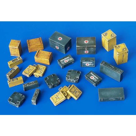 Plus Model Ammunition and medical Aid containers - Germany