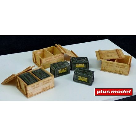 Plus Model US ammunition boxes - Vietnam