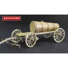 Plus Model Hay wagon with wooden tank makett