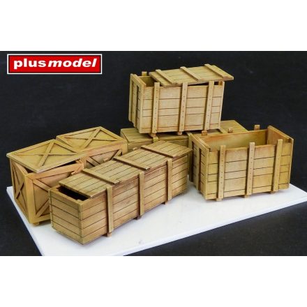 Plus Model Big wooden boxes