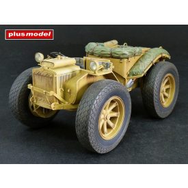 Plus Model Pavesi P4 with tyres makett