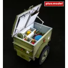 Plus Model U.S. Telephone trailer K-38 makett