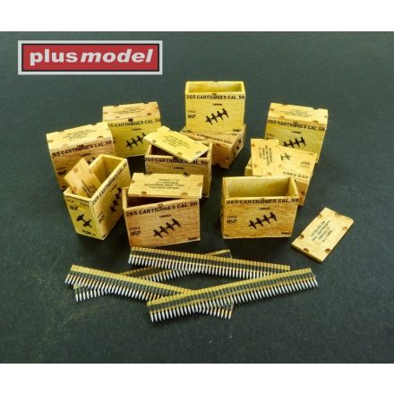 Plus Model US ammunition boxes for ammunition belts