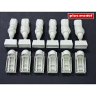 Plus Model C-47 Skytrain racks for drop containers