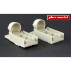 Plus Model C-47 Skytrain racks for drop containers