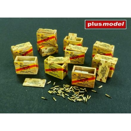 Plus Model US ammunition boxes for cartridges in boxes