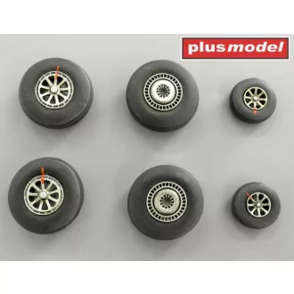 Plus Model Wheels for C-121 Constelation