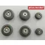 Plus Model Wheels for C-121 Constelation