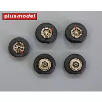 Plus Model Wheels for DC-6/C-118