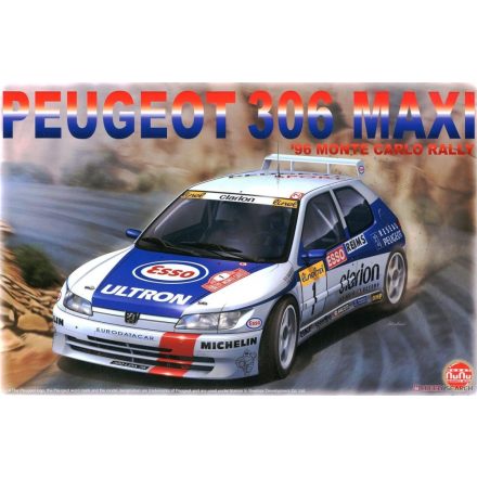 Nunu Peugeot 306 Maxi 1996 Rally Monte Carlo makett