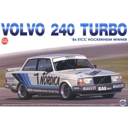 Nunu Volvo 240 Turbo 1986 ETCC Hockenheim Winner makett