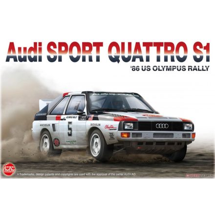 Nunu Audi Quattro Sport S1 '86 Olympus Rally makett